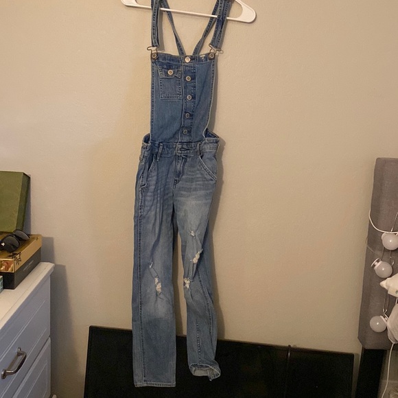 Hollister Jeans Overalls Poshmark